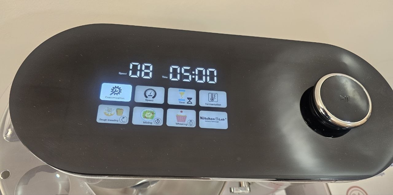 pétrin 8 litre kitchen lab digital